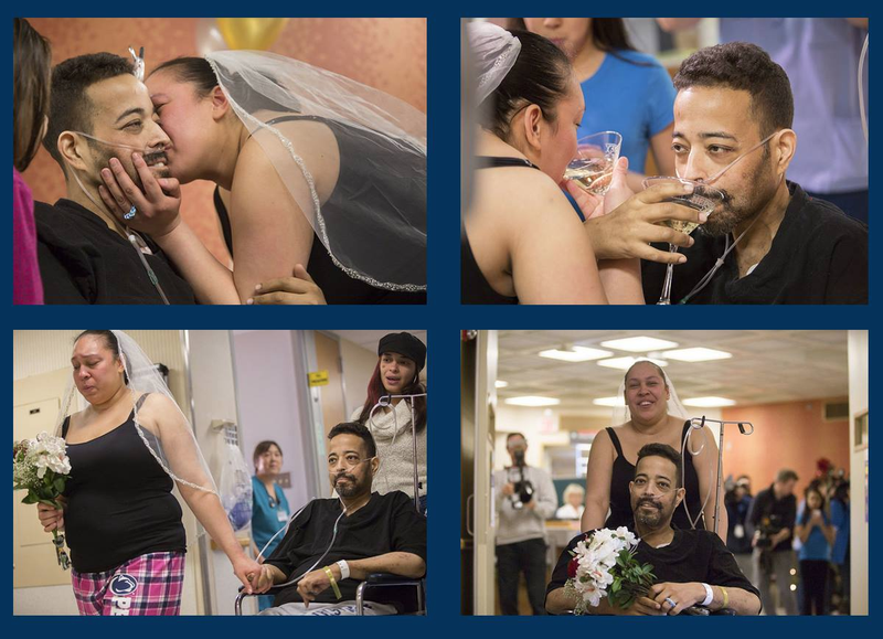 Illustration for article titled Hospital Throws Tear-Jerker of a Surprise Wedding for Cancer Patient